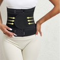 thumbnail image 2 of Breathable Waist Tummy Girdle Belt Sport Body Shaper Trainer Control Corset, 2 of 9