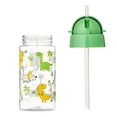 thumbnail image 4 of Parent's Choice Dino Green Tritan Plastic Sippy Water Bottle for Kids, BPA-free, 4 of 8