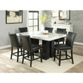thumbnail image 6 of Steve Silver Camila Black Faux Leather Counter Chair, 6 of 7