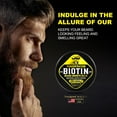 thumbnail image 5 of Biotin Beard Balm for Men, 2 oz – Thicker & Fuller Beard Look, Softening, Moisturizing & Anti-Itch, Non-Greasy – Unscented, Gift-Ready, 5 of 9