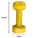 thumbnail image 4 of Par de Mancuernas Profesionales forro de Vinil 3kg, 4 of 4
