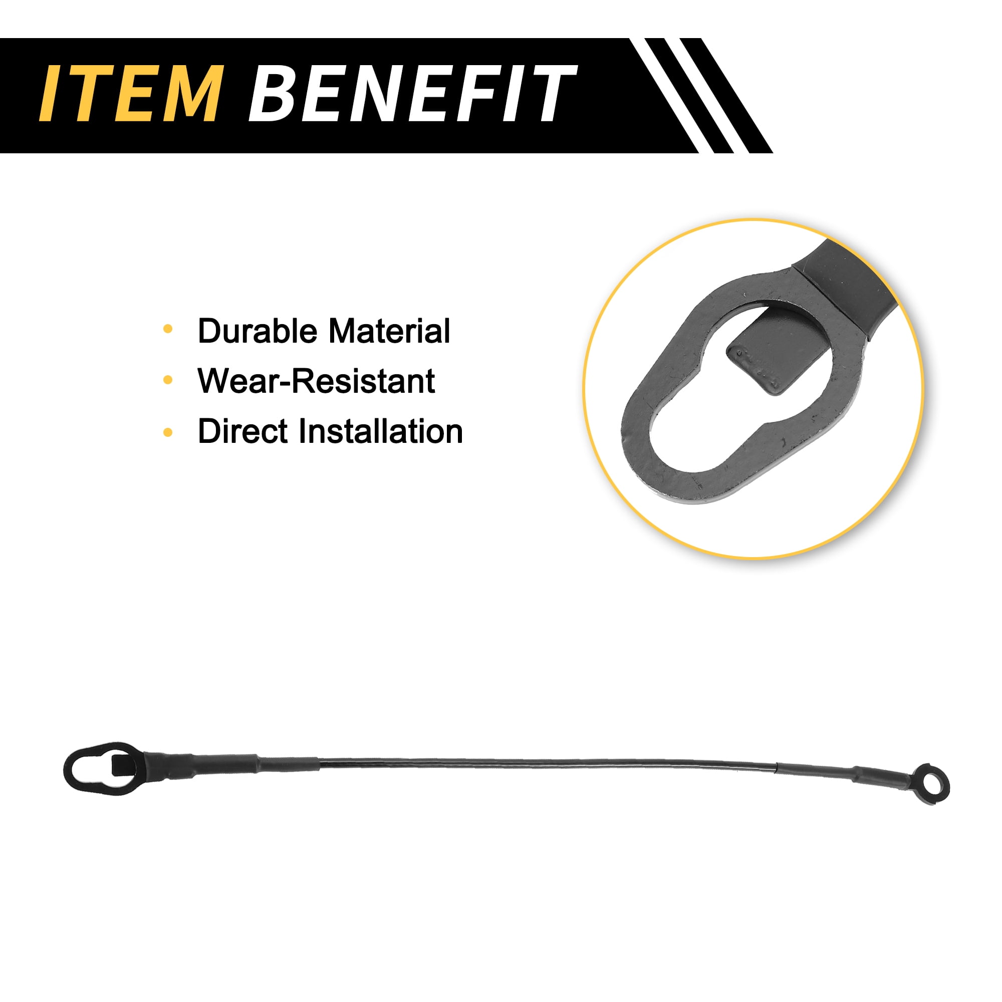 Unique Bargains Tailgate Cables for Ford F-150 97-03 and F-250 99-12 Lift Gate Support