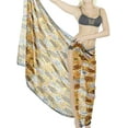 thumbnail image 5 of HAPPY BAY Women's Swimwear Coverups Skirt Long Beachwear Pareos Summer Wraps Beach Vacation Sarong Beach Swim Cover ups for Women One Size Brown, Animal Skin, 5 of 5