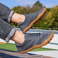 thumbnail image 6 of VeFlora Unisex Barefoot Minimalist Shoes, Wide Toe Box Zero Drop Sneakers, Breathable Non- Lightweight Casual Shoes for Trail Running Walking Hiking(Grey/38), 6 of 9