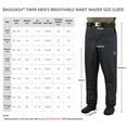 thumbnail image 4 of Bassdash Men’s Breathable Wading Pants Waist Waders with Pockets Waterproof Fly Fishing Stocking Foot Lightweight FW09, 4 of 9