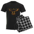 thumbnail image 6 of CafePress - Flaming Crow Men's Dark Pajamas - Men's Dark Loose Fit Cotton Pajama Set, 6 of 7