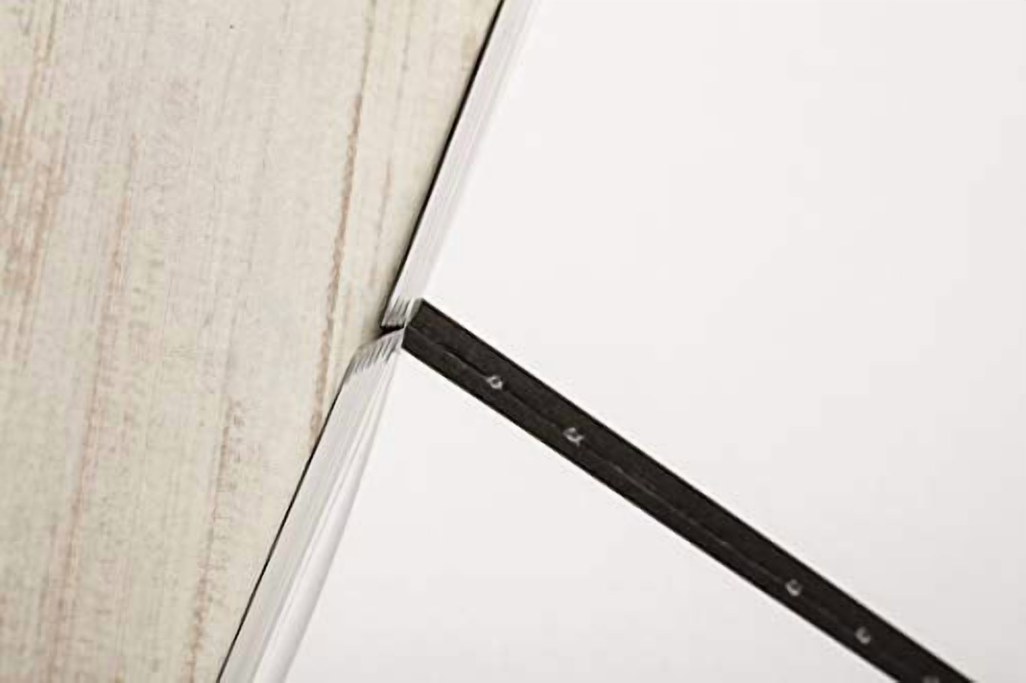 Clairefontaine - Ref 975802C - GRAF Book 360 - Binding Book (100 Sheets) - A4 in Size, 100gsm Paper, Acid Free, pH Neutral, Portrait Orientation - Black Cover