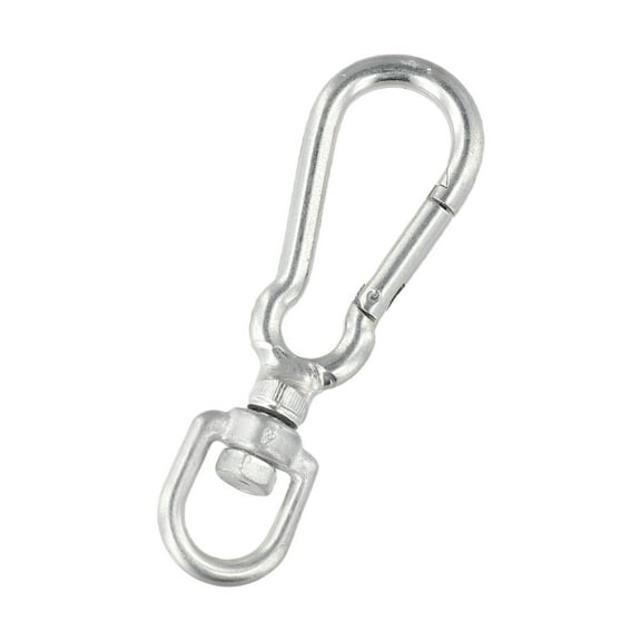 DAMIFU Stainless Steel Swivel Eye Bolt Snap Spring Hook For Scuba Diving Pet Leash Flag