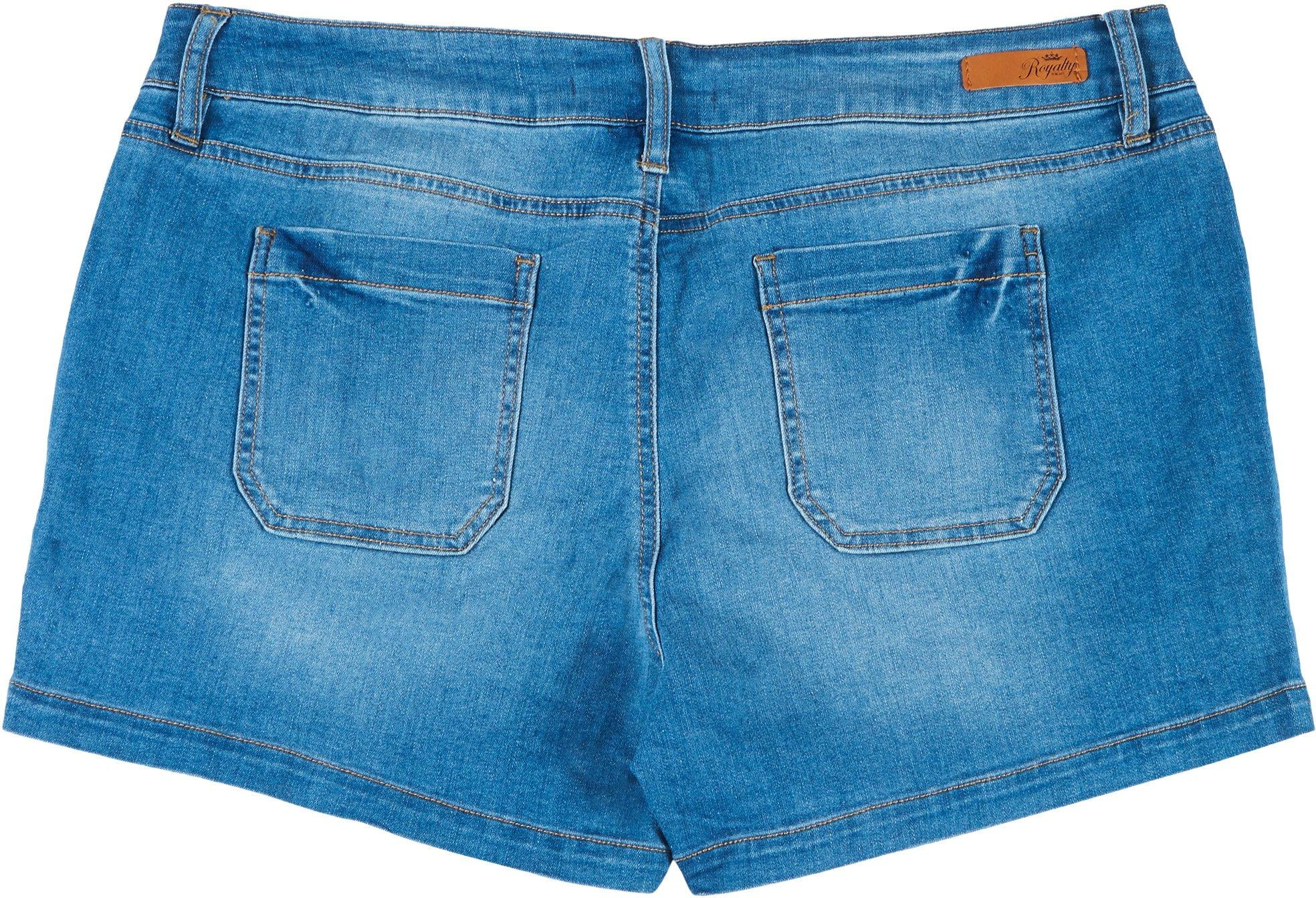 tummy control jean shorts