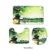 thumbnail image 5 of Conjunto de tapa de tanque y asiento de inodoro Billuyoard J191004-B006 Bambú verde Ecológico antideslizante, 5 of 6
