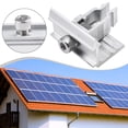 thumbnail image 2 of Ana 1pc Solar Bracket Mounting Clamps Middle End PV Panel Clamp Solar Rail Clip For Fixed Solar Modules Home Decor, 2 of 10