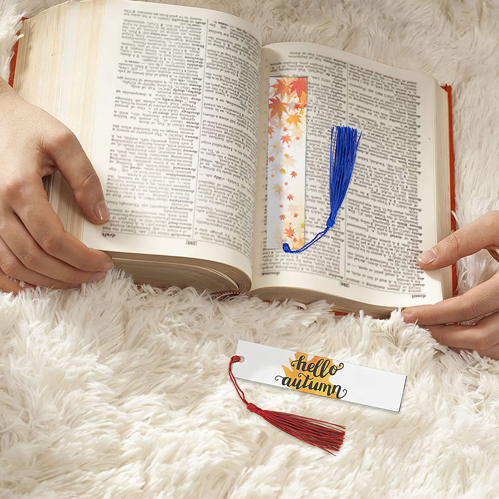 Sassy Bookmarks: Quirky, Vinyl-on-Acrylic Bookmarks with Tassels