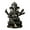 Bronze 8.5x7x10.5cm, variant on Lord Ganesha Statue Fengshui Figurine Collectible Resin Artwork for Yoga Meditation Tabletop Ornament
