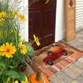 thumbnail image 4 of Guanhe Fall Doormats for Front Door, Fall Pumpkin Car Print Kitchen Welcome Mats Floor Rugs for Thanksgiving Decor 24x16Inch, Brown, 4 of 6