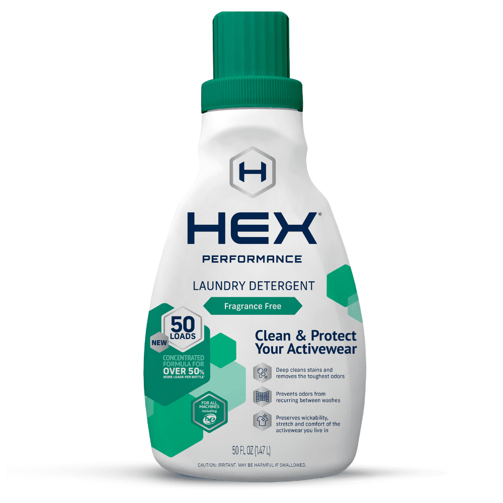 HEX Performance Fragrance Free Detergent, 50 Oz / 50 Load; Active Care