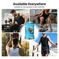 thumbnail image 7 of Bixox Men's Elephant Trunk Couple Flowers Printed Shirt Sleeveless Fitness Tank Top-Medium, 7 of 7