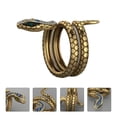 thumbnail image 3 of MasteelfCA Bague en Forme de Serpent, Bague Créative Mode Unisexe, 3 of 7