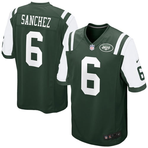 Nike Mark Sanchez New York Jets Youth Game Jersey - Green
