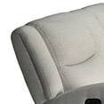 thumbnail image 3 of Gira Manual Recliner Loveseat with Center Console, 79 Inch, Wood, Beige, 3 of 6