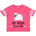thumbnail image 3 of Inktastic My Busia Loves Me Baby Lamb Boys or Girls Toddler T-Shirt, 3 of 5
