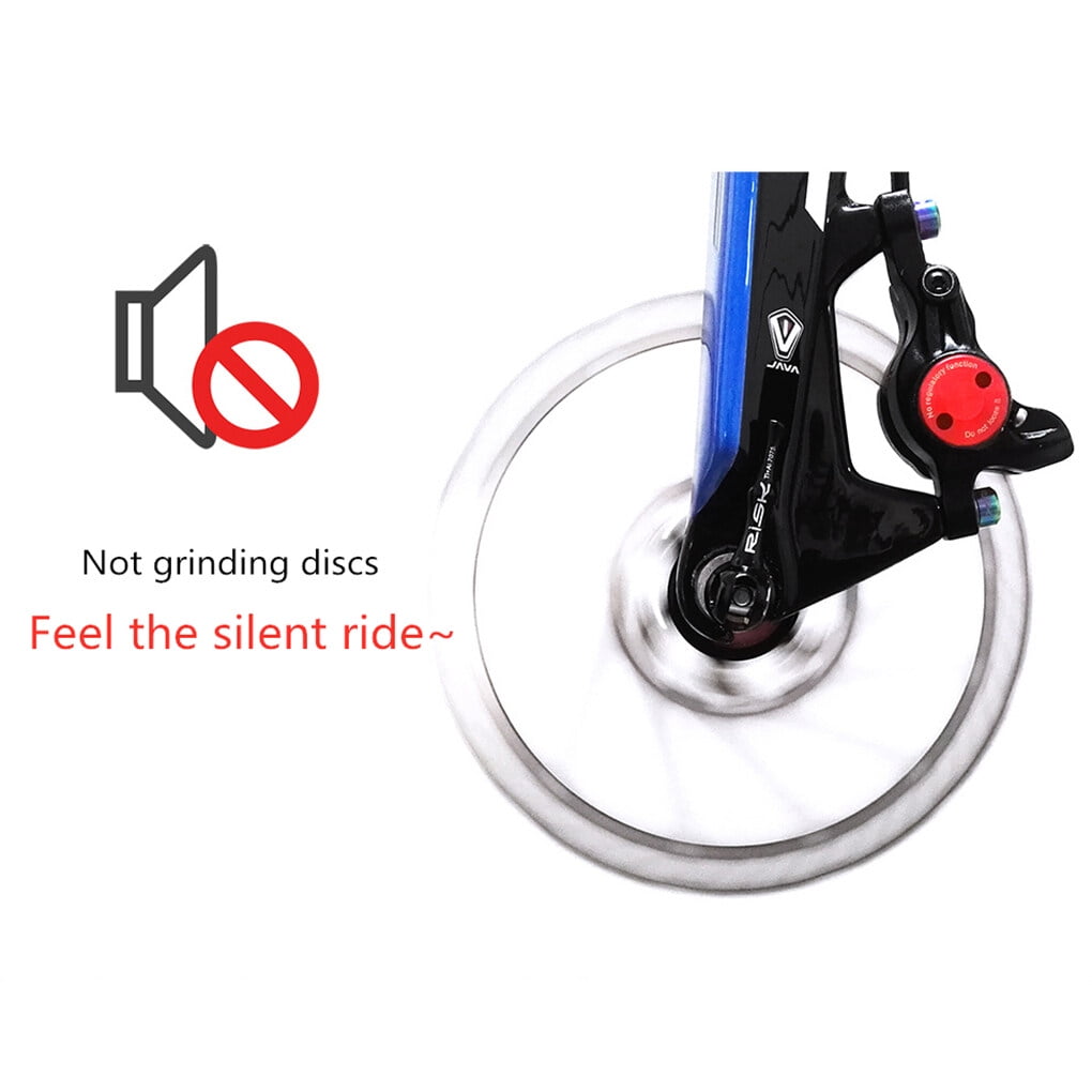 Bicycle Brake Pad Stainless Steel Bike Disc Brake Spacer Mounting Brake Brake Spacer MTB Mounting Lining Pad with Package Bag Walmart