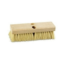 Deck Brush Head 10" Wide, Tampico Bristles
