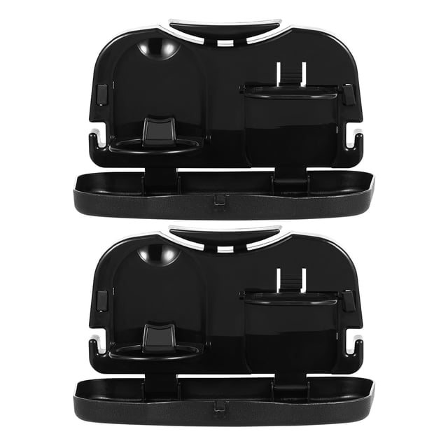 2 bandejas para asiento de coche, plegables, para mesa de coche, para escritorio de vehículo, para comedor.