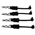 thumbnail image 4 of M Buder 4 Piezas 1/10 Clips para Carcasa de Coche RC Pines de Silicona Universales de Repuesto Modelo Accesorios para Automóviles de Control Remoto Color Negro 12.0 cm, 4 of 9