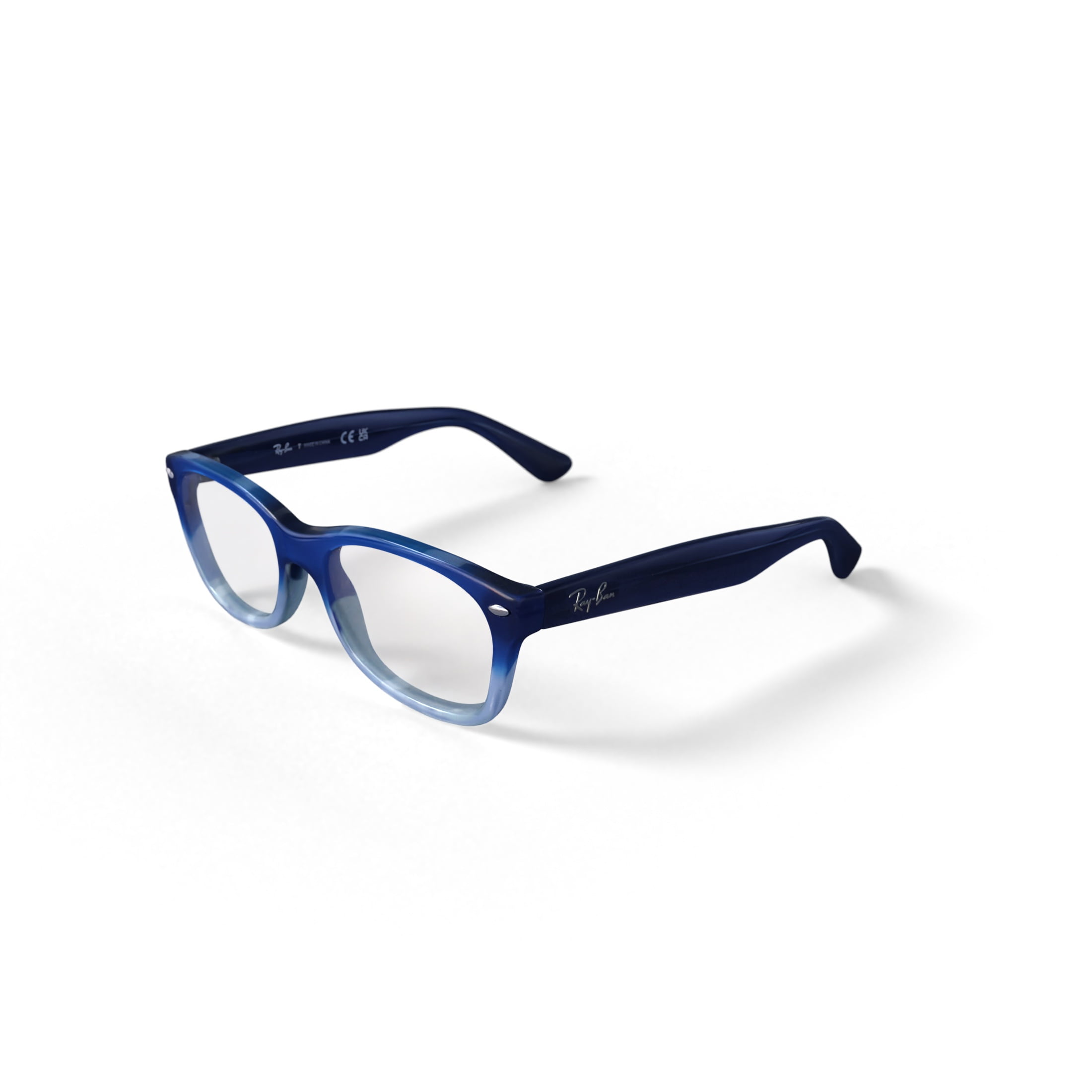 Blue Ombré Lens Ray Bans Ray-Ban Blue Ombré Aviator Sunglasses... | Depop main image 2