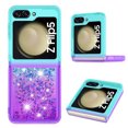 thumbnail image 1 of Funda para Samsung Galaxy Z Flip 5 Transparente con Brillos Carcasa Protectora Antigolpes con Glitter Brillante, 1 of 5