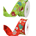 thumbnail image 1 of Ribbon Christmas Wrapping Ribbon Christmas Crafts Decoration Ribbon for Festive Home Decorations, 1 of 5