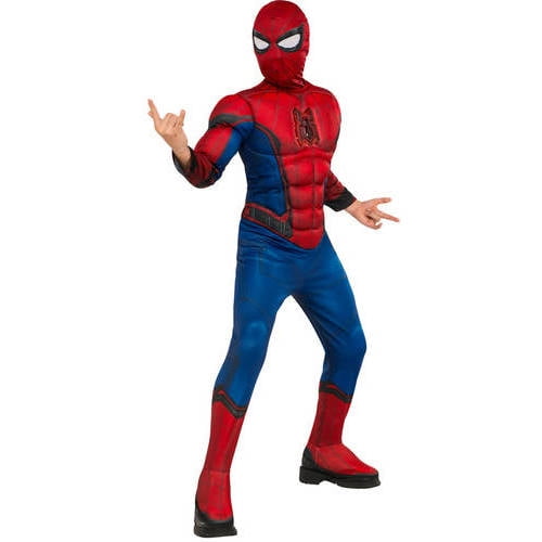 Overview Evolve Extremists Rubie's Spider Man Deluxe Jumpsuit Boy's Halloween Fancy-Dress Costume for  Child, M - Walmart.com