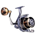 thumbnail image 2 of Moulinet Moulinet Spinning Moulinet de Pêche avec Gauche Droite Bobine Entièrement Métallique Interchangeable Équipement de Pêche Appât Moulinet de Lancer, 2 of 7
