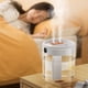 thumbnail image 1 of Humidificador USB portátil con pantalla de humedad - 2L Quiet Cool Mist para dormitorio, oficina, plantas - blanco, rosa, verde, 1 of 9