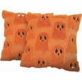 thumbnail image 5 of Fundas y fundas de almohada de terciopelo de fantasma de Halloween, 45 cm, beige, 5 of 5