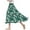 Army Green, variant on Women's Floral Midi Skirt, High Elastic Waist Flowy Ruffle Casual Summer Boho Aline Maxi Skirts Athletic Skirts Women Green XXL