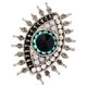 thumbnail image 2 of Eye Brooch Pin with Rhinestone Detail Lightweight Metal Lapel Pin for Women's Suits, Dresses, Bags, and Hats Stylish Fashion Accessory Gift, 2 of 5