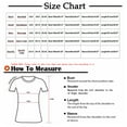 thumbnail image 3 of CHUANK Vêtements pour Femmes Liquidation Mode Femme T-Shirt à Col Rond à Manches Courtes Été Uni Ample Blouse Hauts, 3 of 4