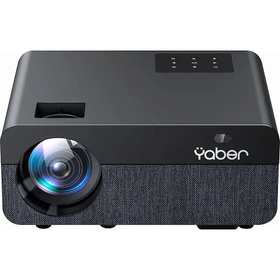 Yaber Buffalo Pro U9 Native 1080P Portable Projector with WiFi and Bluetooth, Auto Keystone Correction, Black
