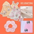 thumbnail image 2 of Five Claw Buckle Tool Set, Metal Snap Buttons with Fastener Pliers, Snap Button DIY Craft Kit for Clothing, Leather Crafting and Sewing Projects(Silver, 200 Buttons), 2 of 17