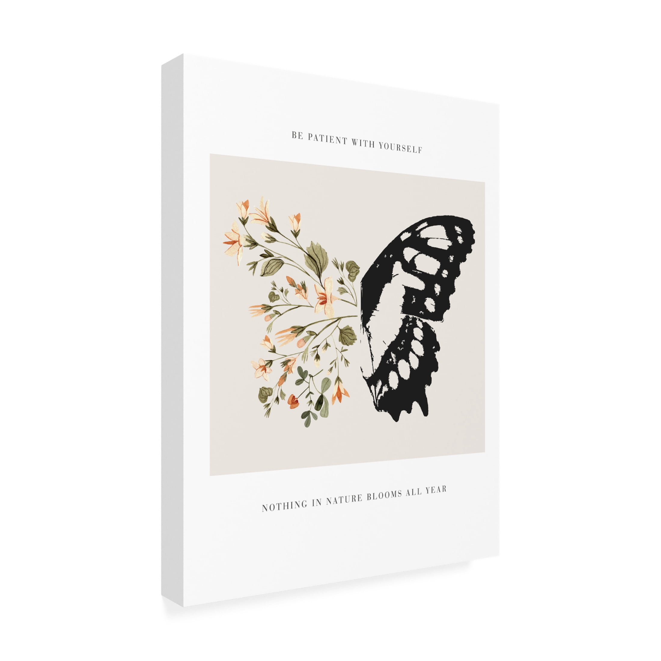 Trademark Fine Art Beth Cai  Be Patient Canvas Wall Art