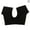 black, variant on Sweat Pads Women Underarm Armpit Sweat Pad Sports Vest Washable-NEW^ D7Y8