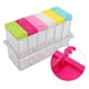 thumbnail image 4 of Caja De Condimentos De Plástico, Contenedores De Especias, Para Pimienta, Especias, Azúcar, Sal ANGGREK IFJY24, 4 of 8