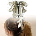 thumbnail image 3 of Elegant Korean Bow Banana Hair Clips for Women - Ponytail and Thick Hair Accessories, 3 of 9