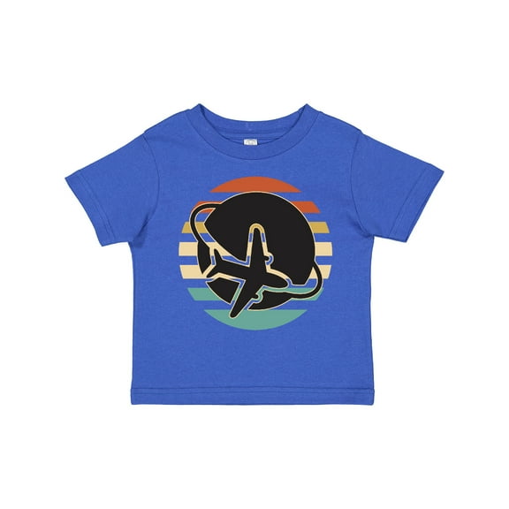 Inktastic Airplane Trip Vintage Travel Boys or Girls Toddler T-Shirt