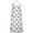 White Cow Milk, variant on White Cow Heart Spot Pattern Apron-Garden Aprons for Women with Pockets-Cotton Linen Waterproof Kitchen Cooking Gardening Aprons Adjustable for Kitchen,Cooking,BBQ and Salon 33x27 Inch