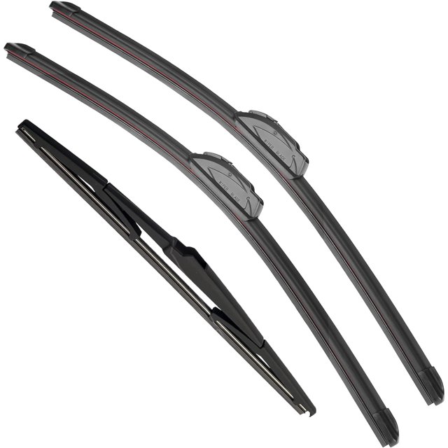 LAICAIW RAINTOK Windshield Wiper Blades Replacement for Chrysler Pacifica 2017 2018 2019 2020 2021 Original Factory Quality Front Rear Wipers Blade Set for My Car-26" 20" 14" (Pack of 3)