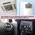 thumbnail image 4 of Decodeary 6pcs Enjoy Clean And Fresh Atmosphere In Car With Air Purifying Air Freshener white pink black 1Set, 4 of 6