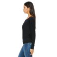thumbnail image 2 of Bella + Canvas Ladies' Flowy Long-Sleeve Off Shoulder T-Shirt, 2 of 3