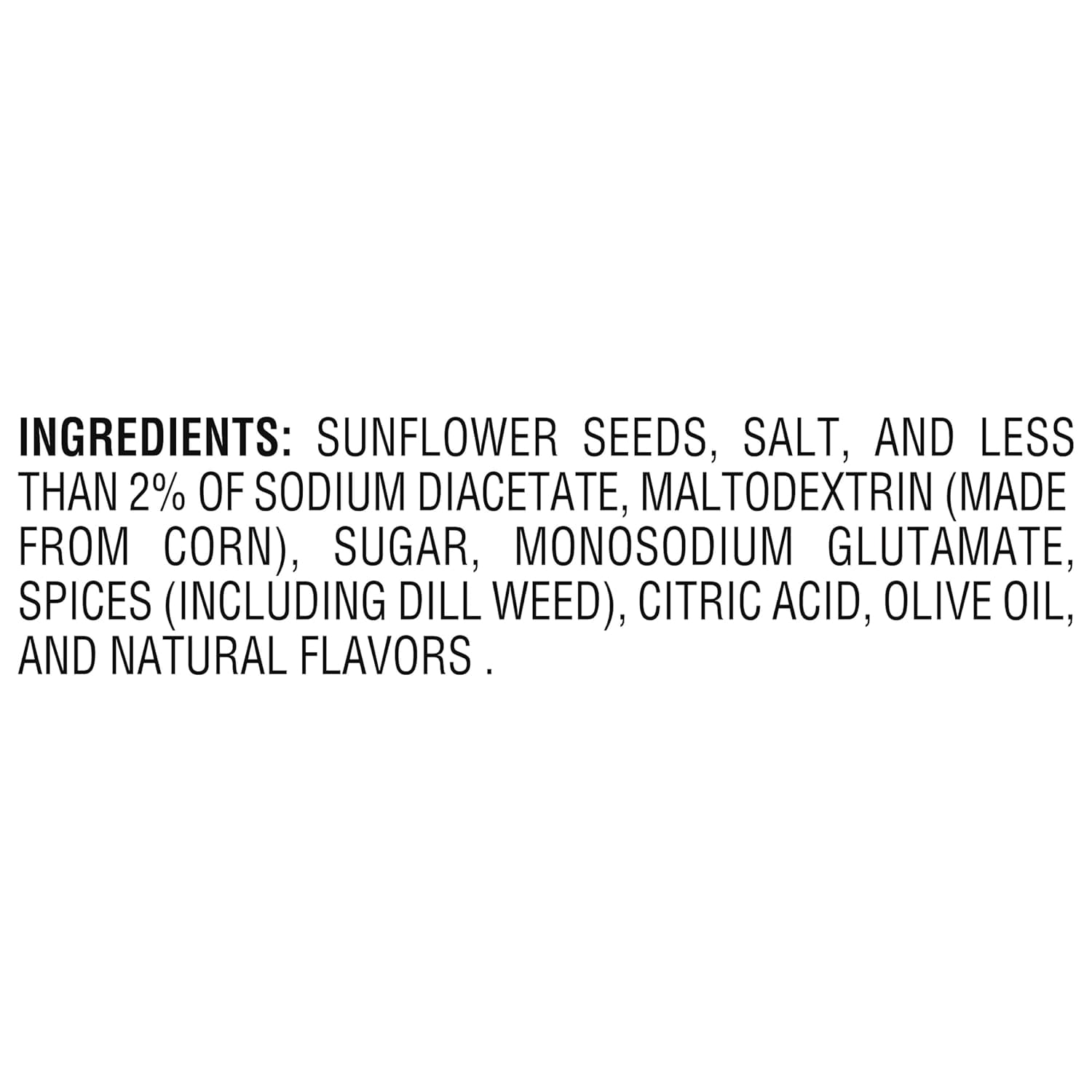 Spitz Dill Pickle Sunflower Seeds, 6 oz (Pack of 9)